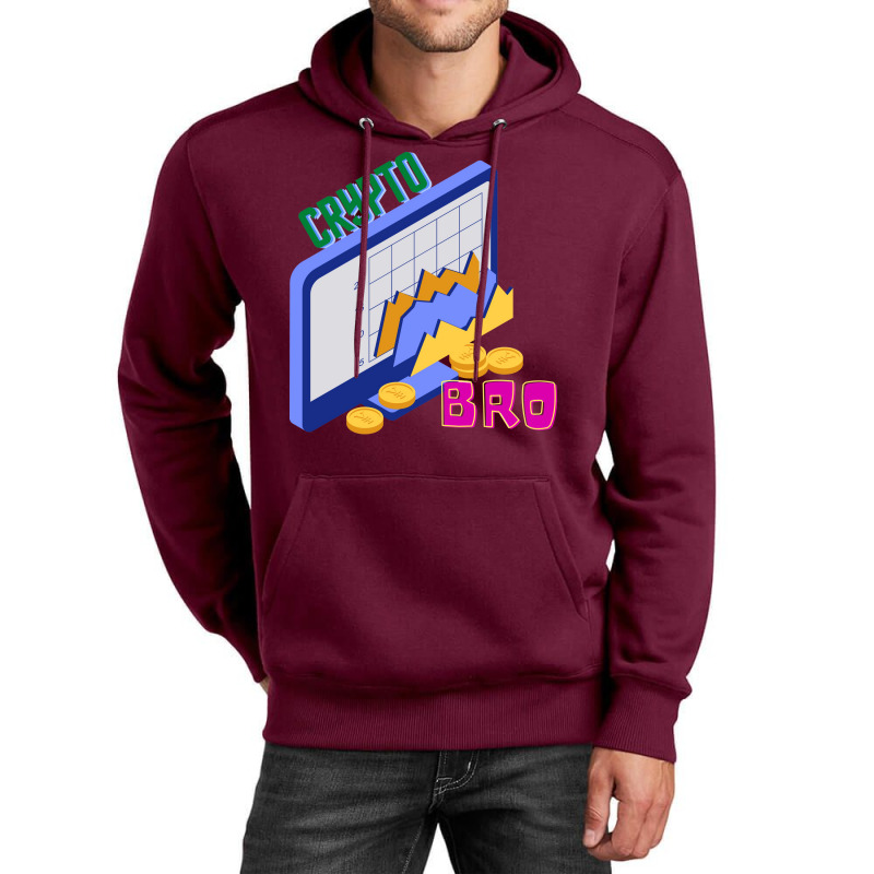 Crypto Bro For Financial Markets Lovers Vintage Unisex Hoodie by bestaksailau | Artistshot