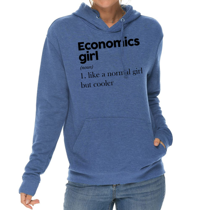 Economics Girl Trending Lightweight Hoodie by kesabvelzv | Artistshot