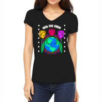 Heal The Earth Music Women's V-neck T-shirt | Artistshot