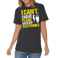 Electrician Lineman Wireman Electronics Technician Vintage T-shirt | Artistshot