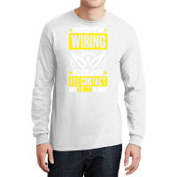 Electrician Lineman Wireman Electronics Technician Long Sleeve Shirts | Artistshot