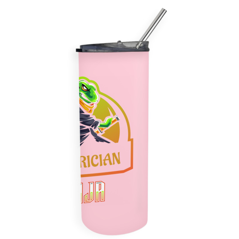 Electrician Ninja Love Skinny Tumbler | Artistshot