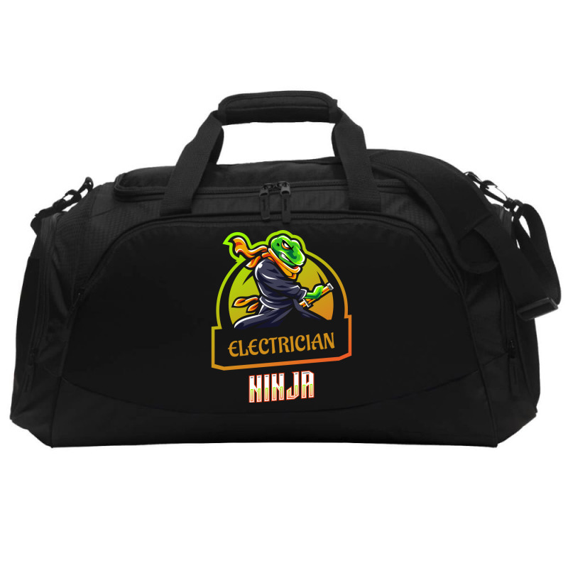 Electrician Ninja Love Active Duffel | Artistshot