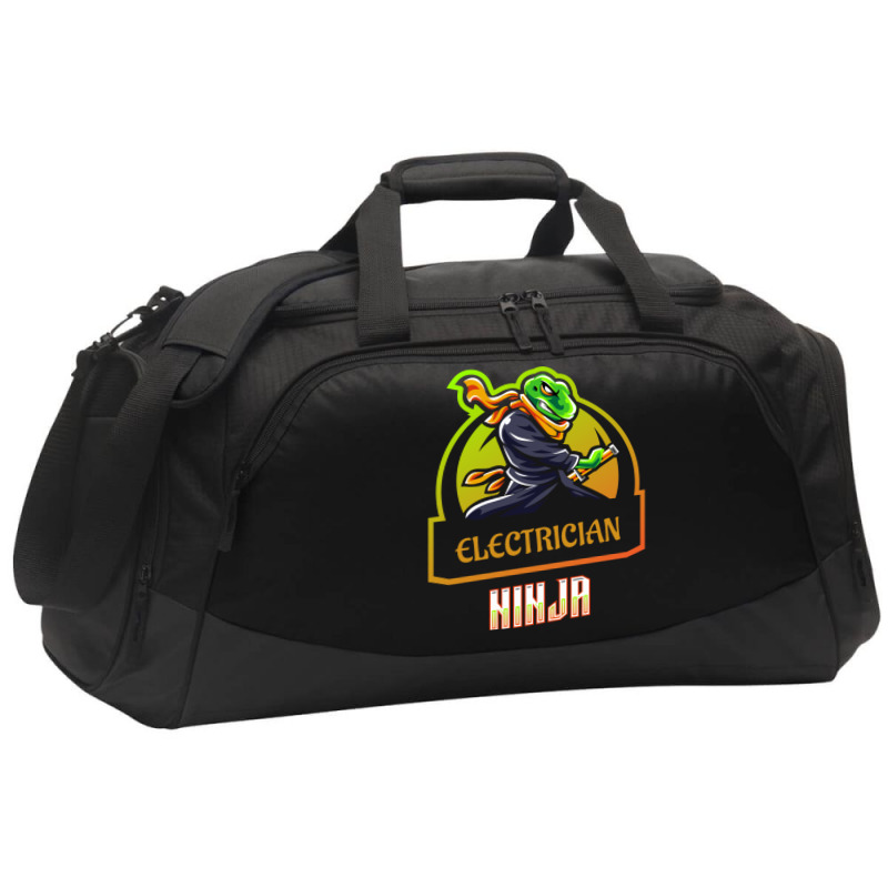 Electrician Ninja Love Active Duffel | Artistshot