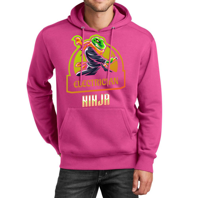 Electrician Ninja Love Unisex Hoodie | Artistshot