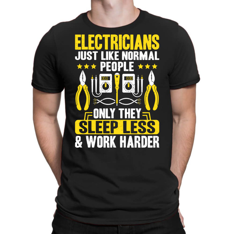 Electrician Lineman Wireman Electronics Technician T-shirt | Artistshot