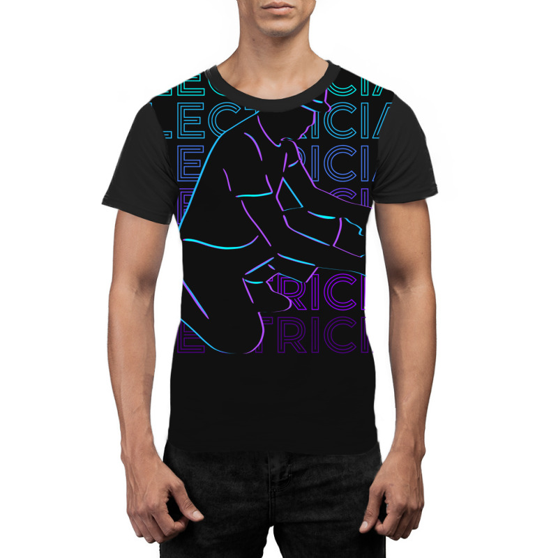 Electrician Retro Gift Trending Graphic T-shirt | Artistshot