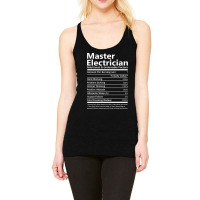 Master Electrician Nutritional And Undeniable Fact Racerback Tank | Artistshot