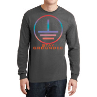 Stay Grounded I Electricity I Electrician Green Long Sleeve Shirts | Artistshot