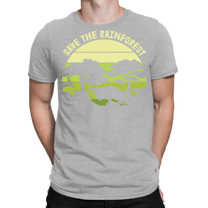 Save The Rainforest Green T-Shirt by suhaandelorsb | Artistshot