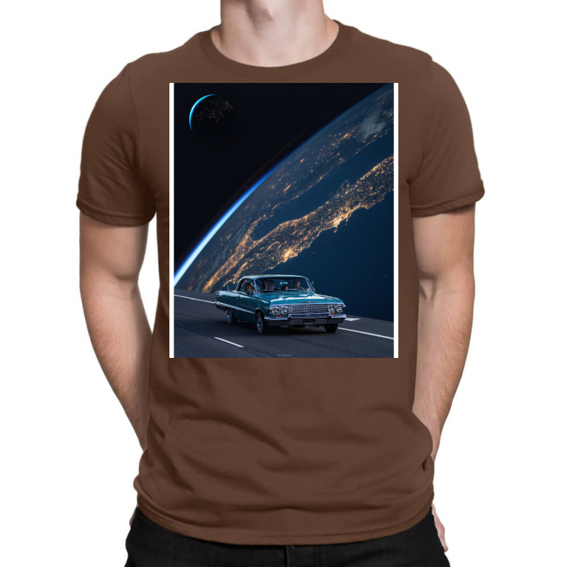 A Saturday Drive Green T-Shirt by pawnrakhlefb | Artistshot