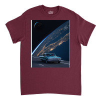 A Saturday Drive Green Classic T-shirt | Artistshot