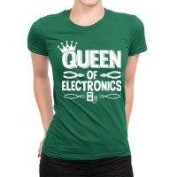 Electrician Lineman Wireman Electronics Technician Ladies Fitted T-shirt | Artistshot