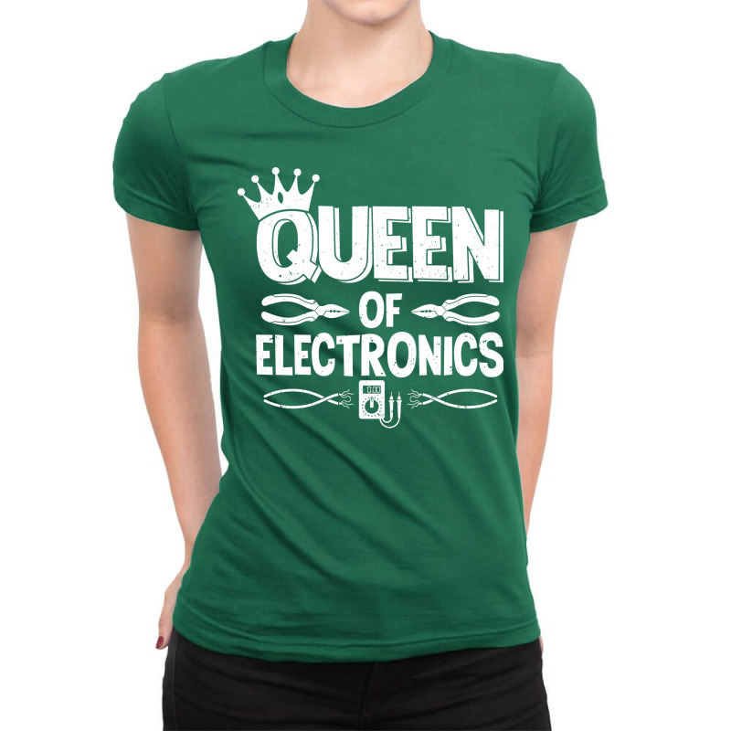 Electrician Lineman Wireman Electronics Technician Ladies Fitted T-Shirt by sawokyruerg | Artistshot