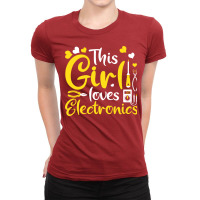 Electrician Lineman Wireman Electronics Technician Ladies Fitted T-shirt | Artistshot