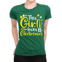 Electrician Lineman Wireman Electronics Technician Ladies Fitted T-shirt | Artistshot