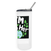 Earth Day Aesthetic Skinny Tumbler | Artistshot