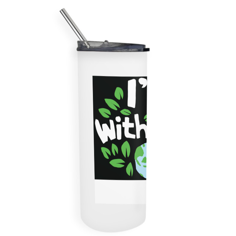 Earth Day Aesthetic Skinny Tumbler | Artistshot