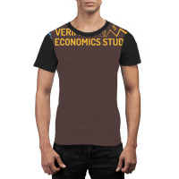 Verified Economics Student Hippie Graphic T-shirt | Artistshot