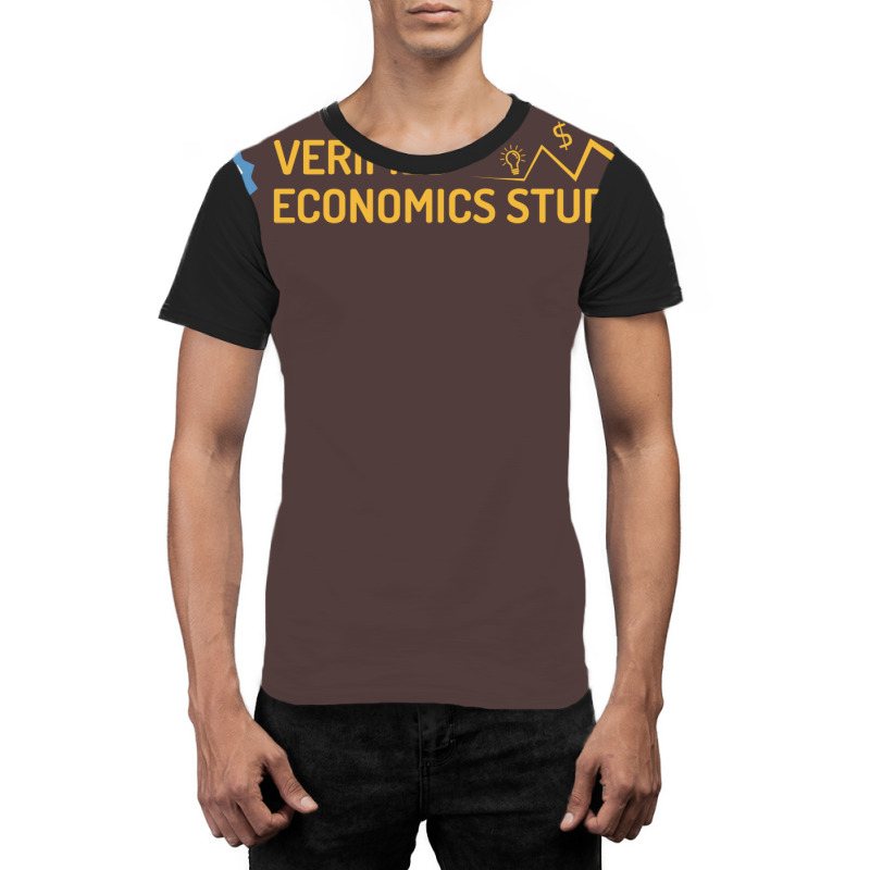 Verified Economics Student Hippie Graphic T-shirt by bestaksailau | Artistshot