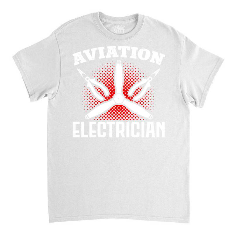 Aviation Electrician Airplane Repair 70s Classic T-shirt by jakimseferq | Artistshot