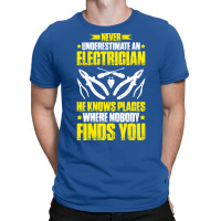 Electrician Lineman Wireman Electronics Technician T-shirt | Artistshot