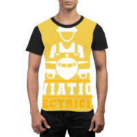 Aviation Electrician Airplane Repair Cute Graphic T-shirt | Artistshot