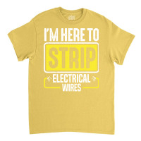 Electrician Lineman Wireman Electronics Technician Classic T-shirt | Artistshot