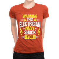 Electrician Lineman Wireman Electronics Technician Ladies Fitted T-shirt | Artistshot