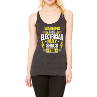 Electrician Lineman Wireman Electronics Technician Racerback Tank | Artistshot