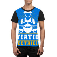 Aviation Electrician Airplane Repair Music Graphic T-shirt | Artistshot