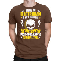 Electrician Lineman Wireman Electronics Technician T-shirt | Artistshot