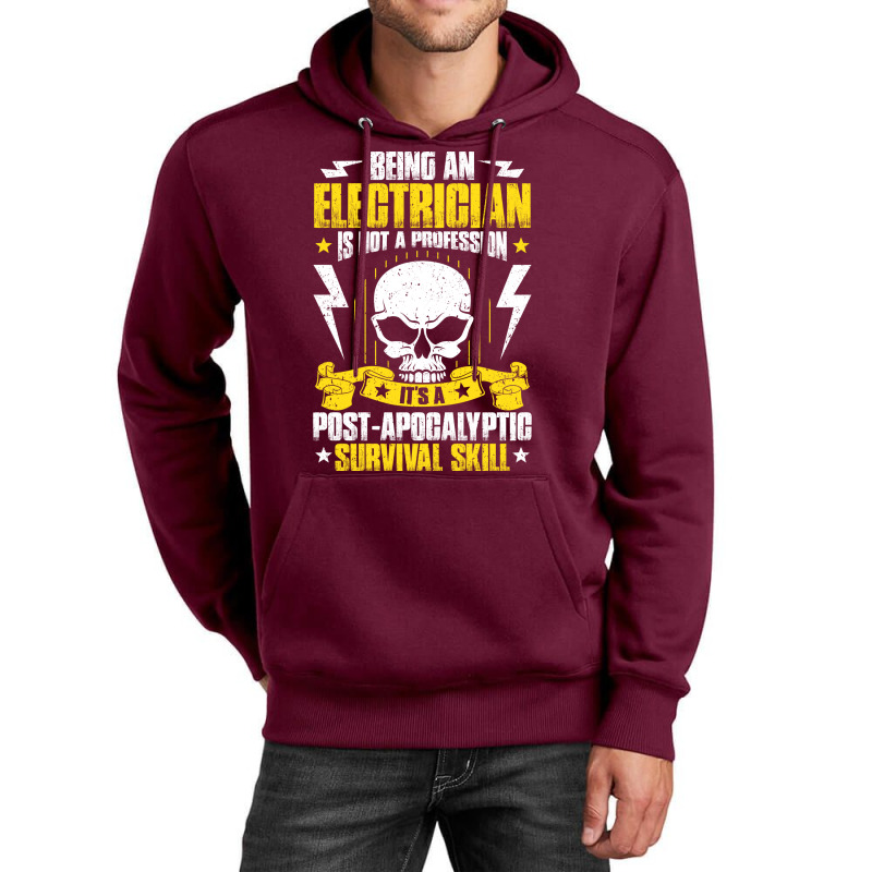 Electrician Lineman Wireman Electronics Technician Unisex Hoodie | Artistshot