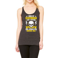 Electrician Lineman Wireman Electronics Technician Racerback Tank | Artistshot