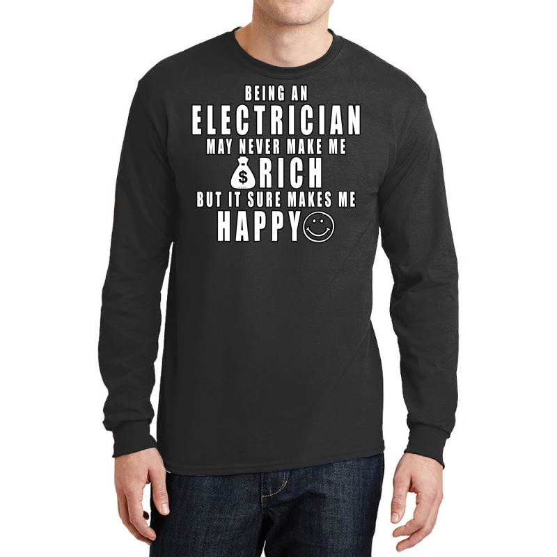 Electrician 20230215t023725812 Long Sleeve Shirts | Artistshot