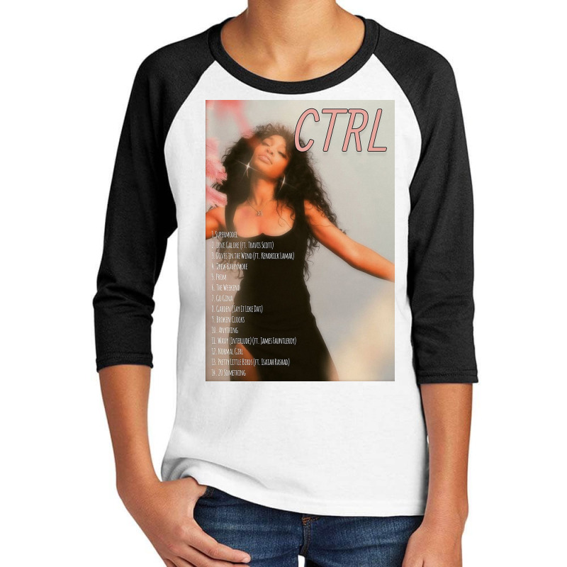 Cool Model Girl Sza Youth 3/4 Sleeve | Artistshot