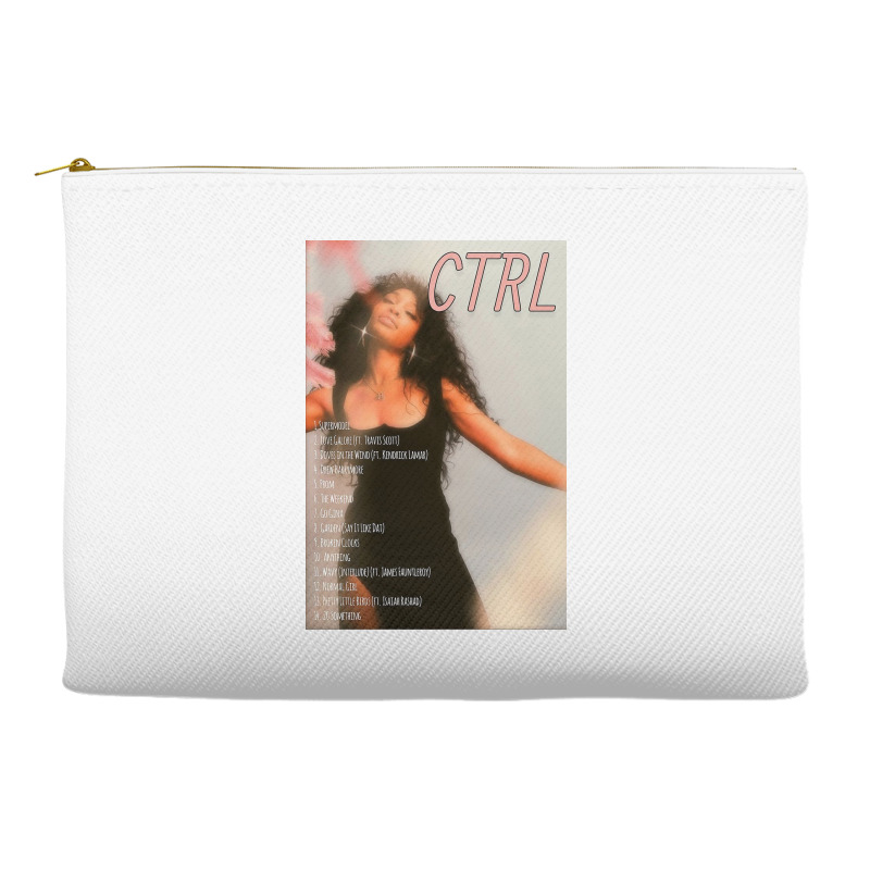 Cool Model Girl Sza Accessory Pouches | Artistshot