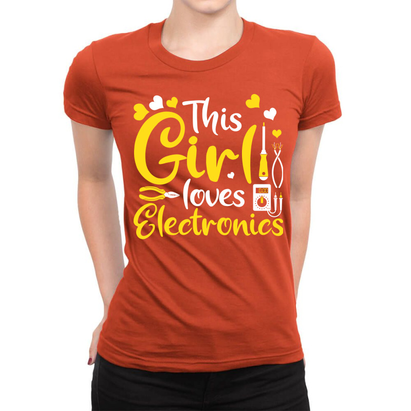 Electrician Lineman Wireman Electronics Technician Ladies Fitted T-Shirt by eumircirakok | Artistshot