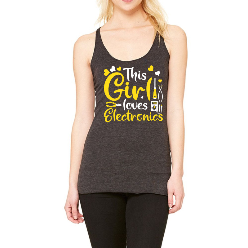 Electrician Lineman Wireman Electronics Technician Racerback Tank by eumircirakok | Artistshot