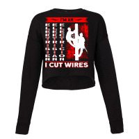 Master Electrician Electricial Worker Electrician Cropped Sweater | Artistshot