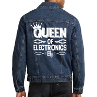 Electrician Lineman Wireman Electronics Technician Men Denim Jacket | Artistshot