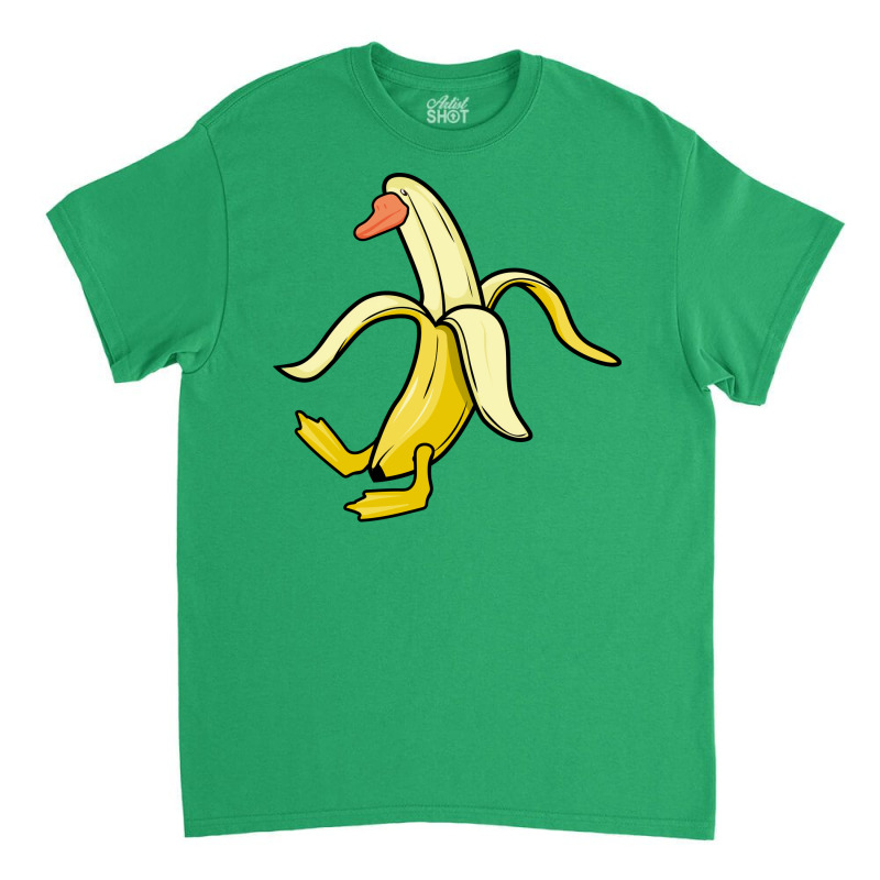 Funny Animal Lover Duck In Banana Duck Stars Classic T-shirt by thuthuklinto8 | Artistshot