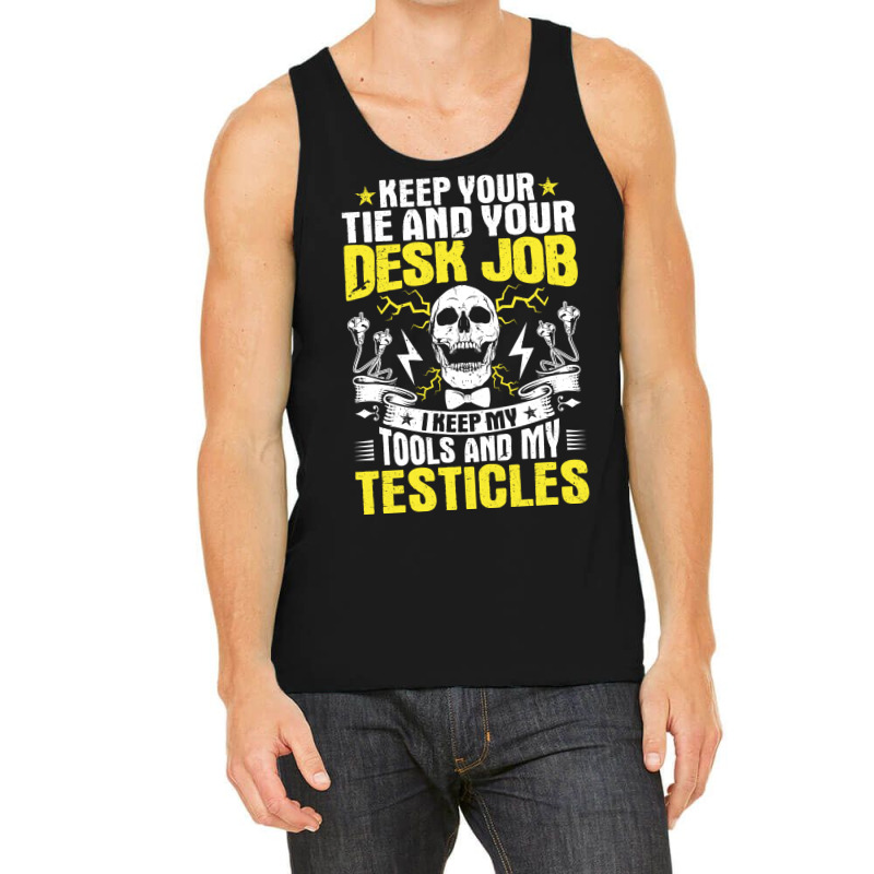 Electrician Lineman Wireman Electronics Technician Tank Top by raghujanf | Artistshot