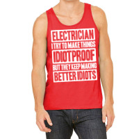 Electrician Lineman Wireman Electronics Technician Tank Top | Artistshot