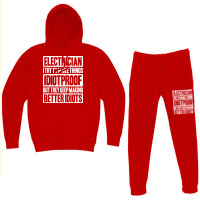 Electrician Lineman Wireman Electronics Technician Hoodie & Jogger Set | Artistshot