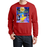 Disko Duck Girl Crewneck Sweatshirt | Artistshot