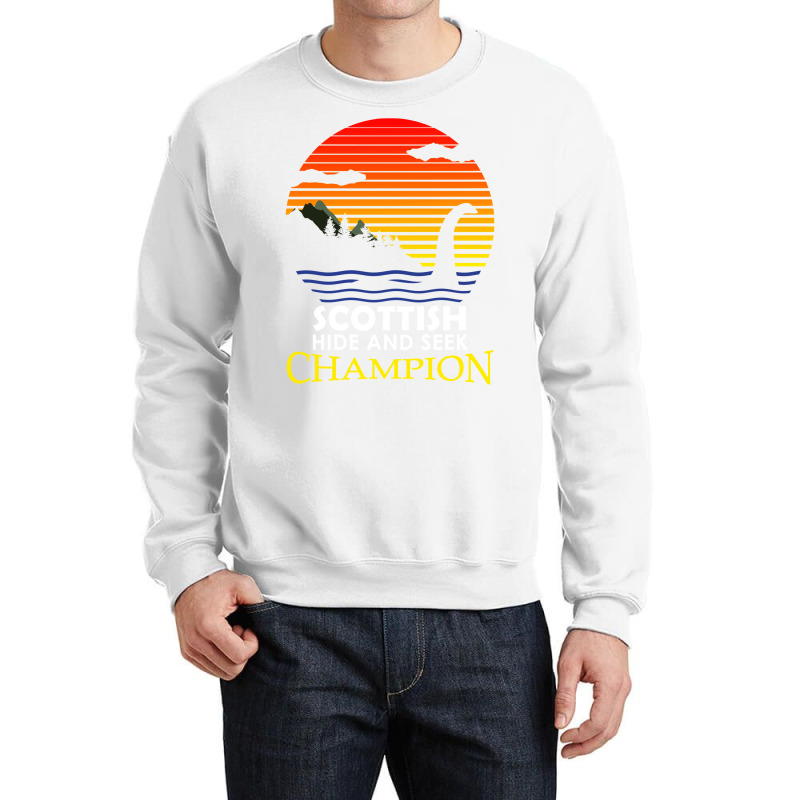 Scottish Hide And Seek Champion Crewneck Sweatshirt by jepthabaabiw | Artistshot