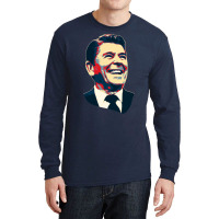 Ronald Reagan Pop Art Long Sleeve Shirts | Artistshot