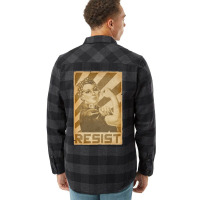 Rosie Resist Flannel Shirt | Artistshot