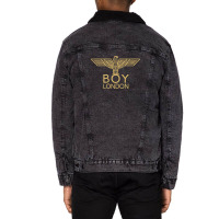 Boy-london Unisex Sherpa-lined Denim Jacket | Artistshot